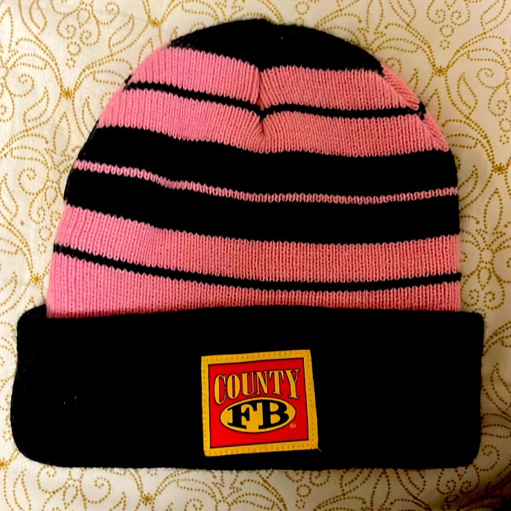 Pink beanie